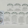 Ayurvedic Medicinal Herb Seed Collection (7 packets): Bodhi Tree; Andrographis; Ashwagandha, Vedic; Eclipta, Lemongrass; Spilanthes, Brede Mafane; Tulsi, Rama