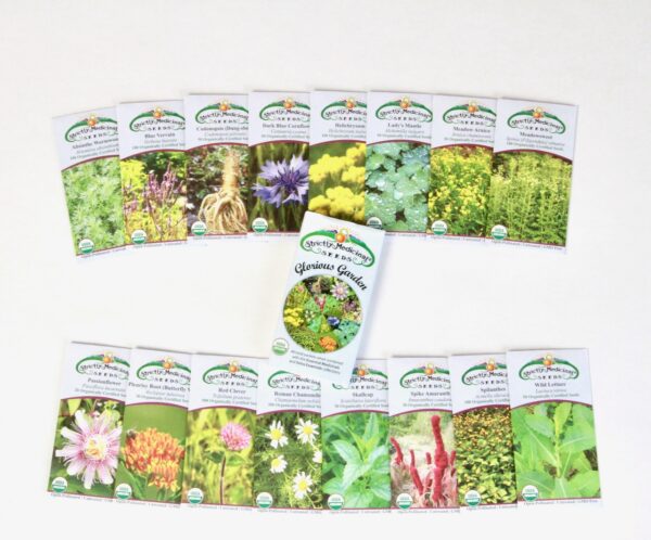 Glorious Garden, 48 full color medicinal herb seed packets, organic - Image 6