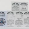 Japanese Medicinal Herb Seed Collection (Burdock, Gobo; Catnip, Japanese; Shiso, Purple; Shungiku; Yomogi)
