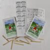 Kidzerbs Garden Kit in a box: row markers, kidzerbs book, 12 packets of seeds, organic