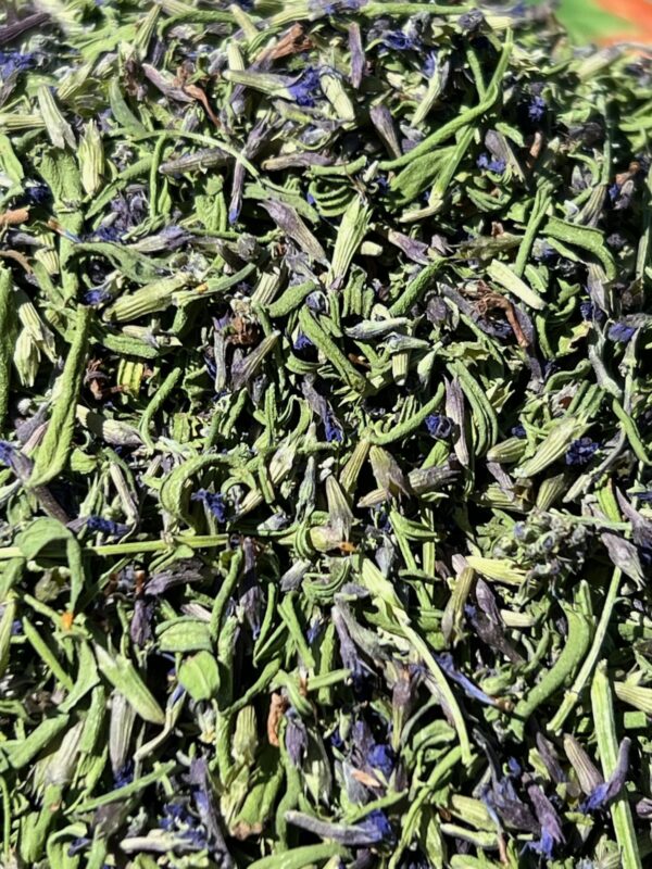 Hyssop (Hyssopus officinalis), dried leaf and flower, 50 g bag, organic - Image 2