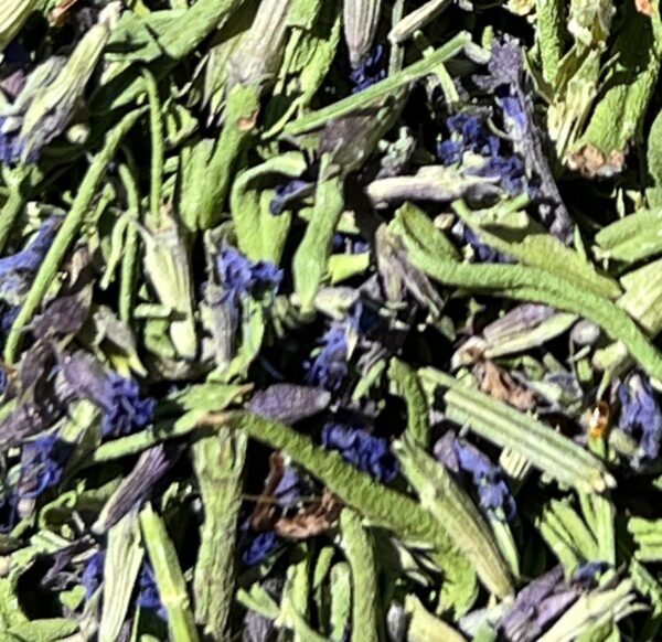 Hyssop (Hyssopus officinalis), dried leaf and flower, 50 g bag, organic - Image 3
